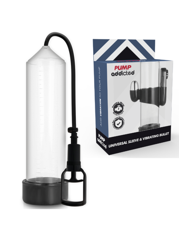 Vibratore Pump Addicted Trasparente Rx7 - PUMP ADDICTED - Vibratori | erosidea.com