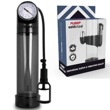 Pump Addicted - Vibratore Rx9 Nero - PUMP ADDICTED - Vibratori | erosidea.com
