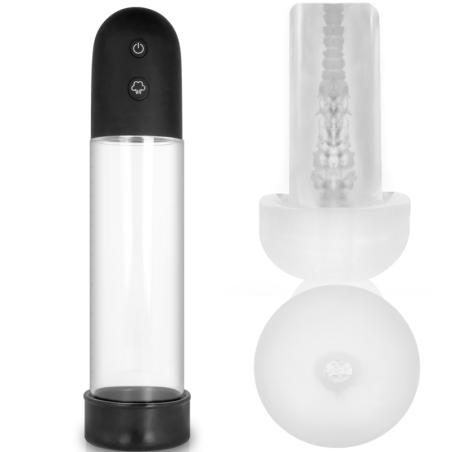 Masturbatore Pump Addicted Rx11 Automatico Con Masturbatore - PUMP ADDICTED - Masturbatori | erosidea.com