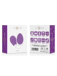 Intense - Jan Lilla Uovo Vibrante Telecomando - INTENSE COUPLES TOYS - Vibratori | erosidea.com
