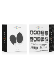 Intense - Jan Uovo Vibrante Telecomando Nero - INTENSE COUPLES TOYS - Vibratori | erosidea.com