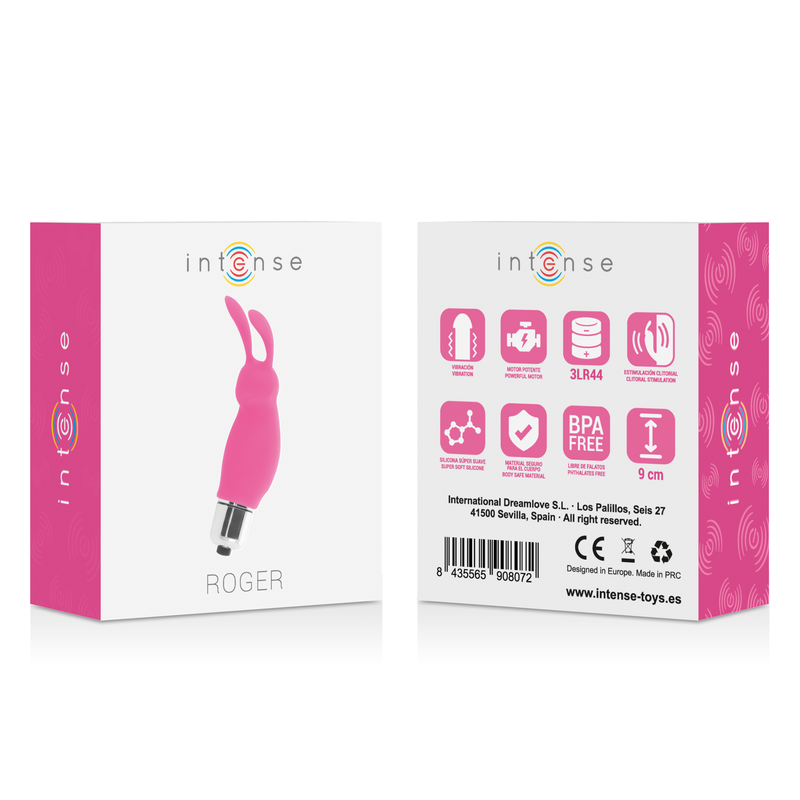 Intense - Rabbit Roger Rosa - INTENSE FUN - Vibratori Rabbit | erosidea.com