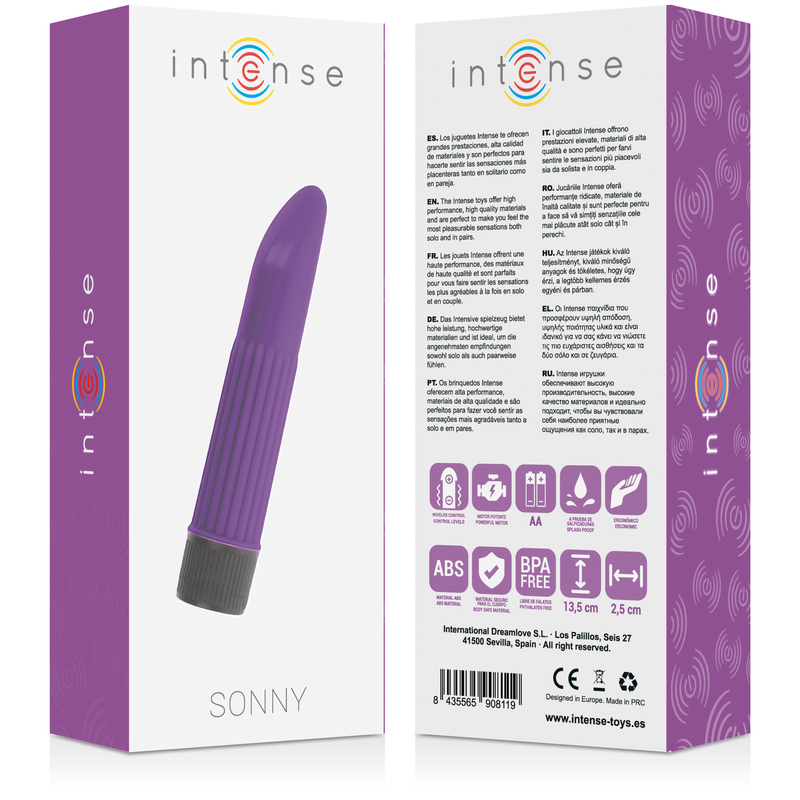 Vibratore Intense Sonny Lilla - INTENSE FUN - Vibratori | erosidea.com