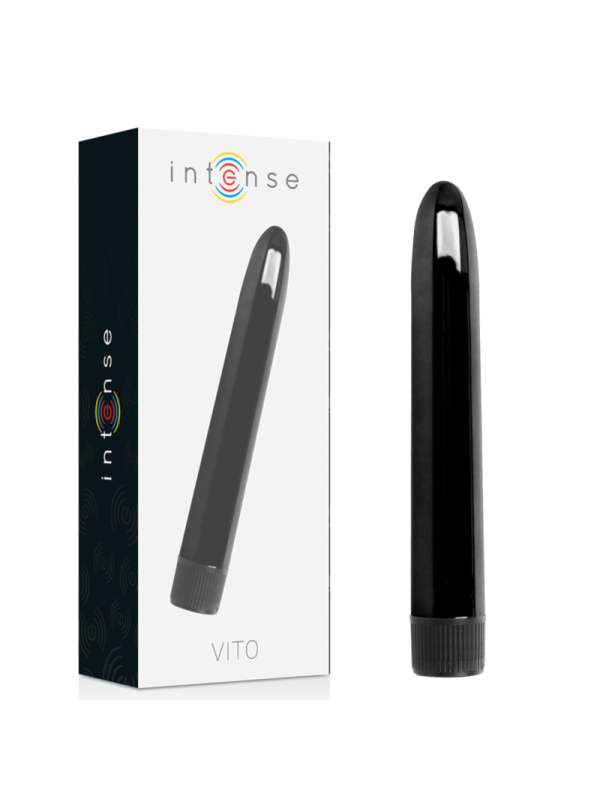 Vibratore Intense Vito Nero - INTENSE FUN - Vibratori | erosidea.com