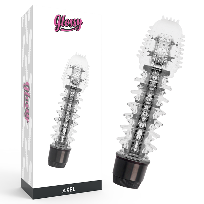 Vibratore Glossy Axel Nero - GLOSSY - Vibratori | erosidea.com