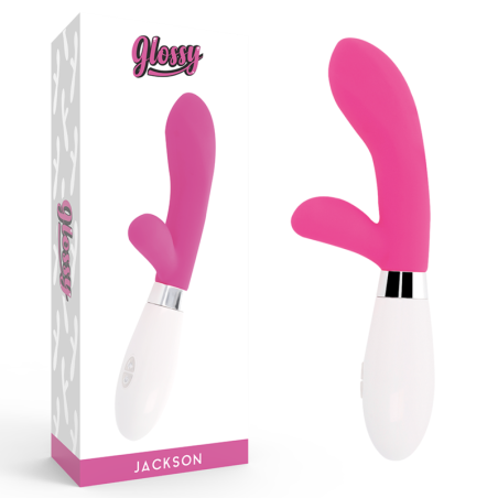 Glossy - Jackson Rosa Rabbit - GLOSSY - Vibratori Rabbit | erosidea.com