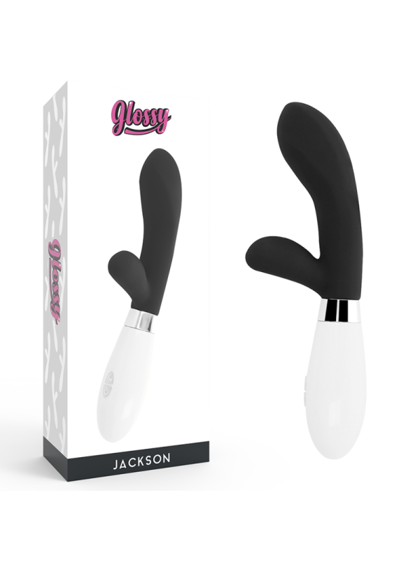 Glossy - Jackson Rabbit Nero - GLOSSY - Vibratori Rabbit | erosidea.com