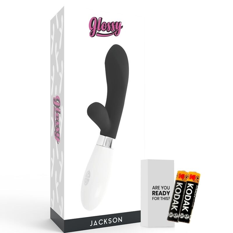 Glossy - Jackson Rabbit Nero - GLOSSY - Vibratori Rabbit | erosidea.com