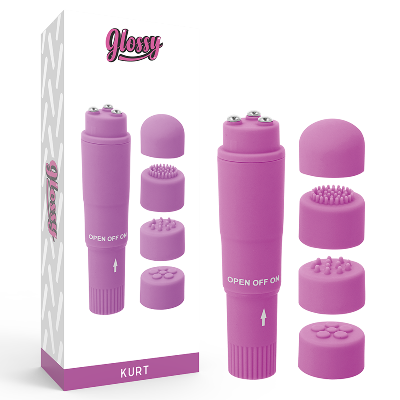Glossy - Massaggiatore Kurt Pocket Viola - GLOSSY - Vibratori | erosidea.com