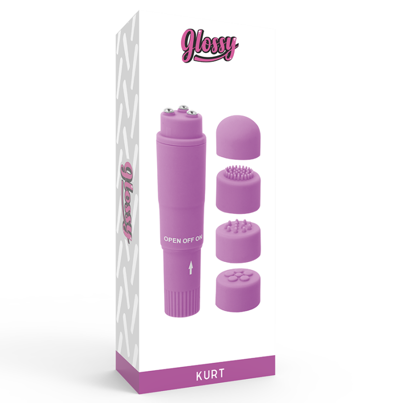Glossy - Massaggiatore Kurt Pocket Viola - GLOSSY - Vibratori | erosidea.com