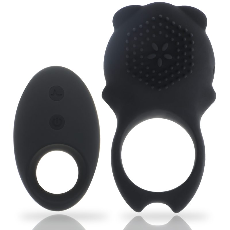 Mia - Telecomando Ad Anello Colosseo Nero - MIA - Anelli Fallici | erosidea.com