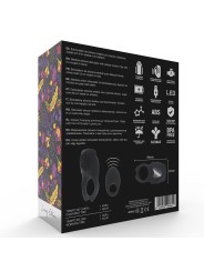 Mia - Telecomando Ad Anello Colosseo Nero - MIA - Anelli Fallici | erosidea.com