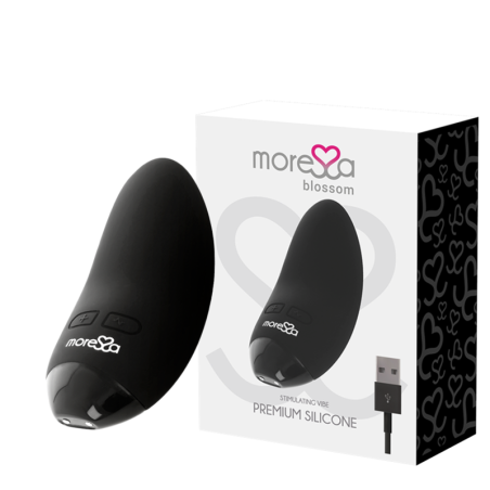 Vibratore Moressa Blossom Nero - MORESSA - Vibratori Mini | erosidea.com
