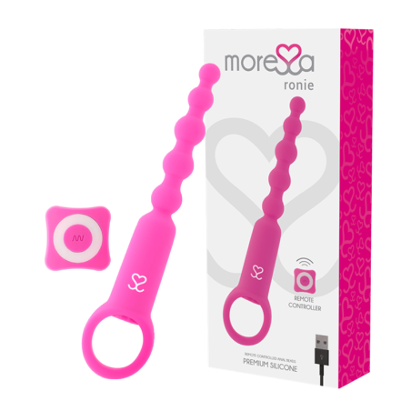 Moressa - Ronie Remote Control Piacere Anale Rosa - MORESSA - Vibratori Anali | erosidea.com