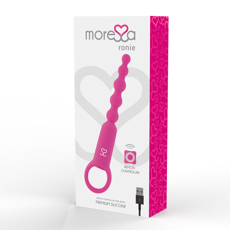 Moressa - Ronie Remote Control Piacere Anale Rosa - MORESSA - Vibratori Anali | erosidea.com