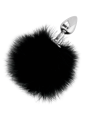 Darkness - Buttplug Anale Extra Con Coda Nera 7 Cm - DARKNESS ANAL - Plug e Catene Anali | erosidea.com