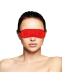 Darkness - Maschera Rossa Liscia - DARKNESS BONDAGE - Maschere e Cappucci | erosidea.com