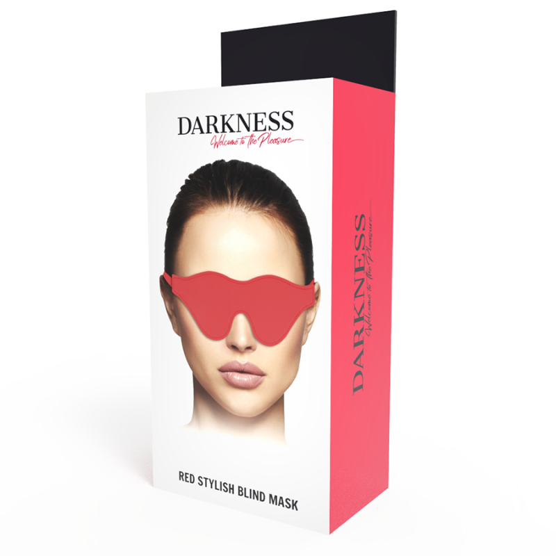 Darkness - Maschera Rossa - DARKNESS BONDAGE - Maschere e Cappucci | erosidea.com