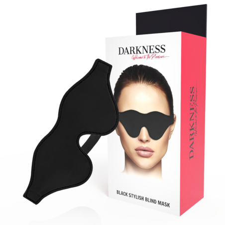 Darkness - Maschera Nera - DARKNESS BONDAGE - Maschere e Cappucci | erosidea.com