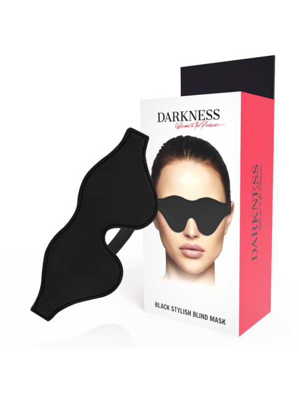 Darkness - Maschera Nera - DARKNESS BONDAGE - Maschere e Cappucci | erosidea.com