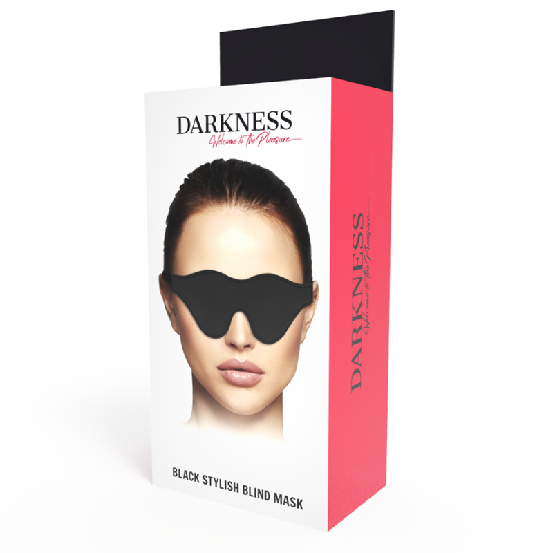 Darkness - Maschera Nera - DARKNESS BONDAGE - Maschere e Cappucci | erosidea.com