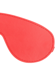 Darkness - Maschera Rossa Di Alta Qualit - DARKNESS BONDAGE - Maschere e Cappucci | erosidea.com