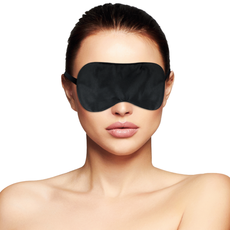 Darkness - Maschera Nera Base - DARKNESS BONDAGE - Maschere e Cappucci | erosidea.com