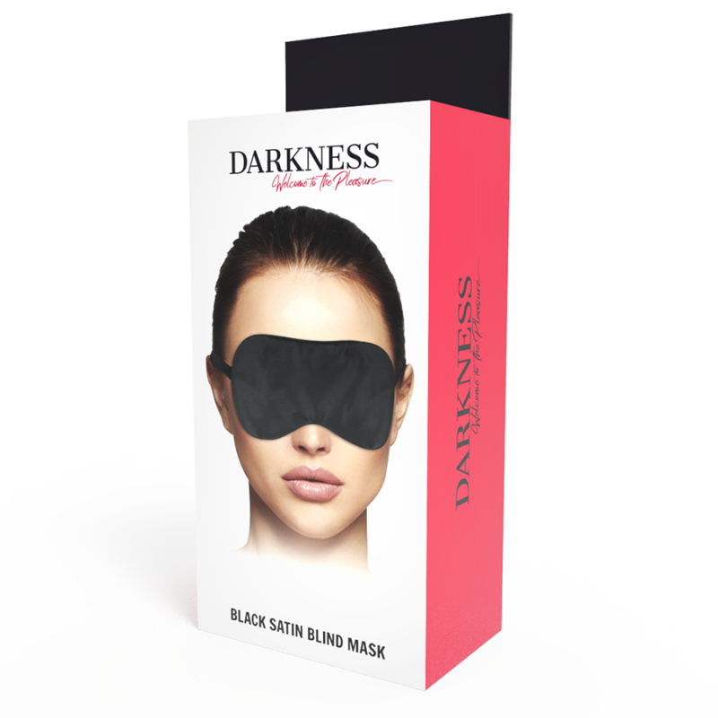 Darkness - Maschera Nera Base - DARKNESS BONDAGE - Maschere e Cappucci | erosidea.com