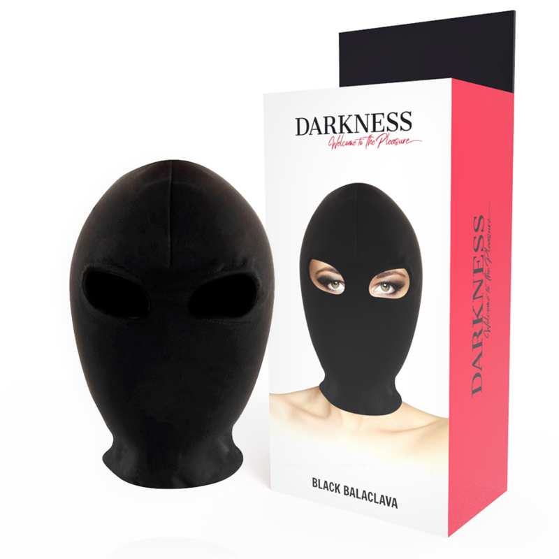 Maschera Fetish Bdsm Darkness Bondage Nera - DARKNESS BONDAGE - Maschere e Cappucci | erosidea.com