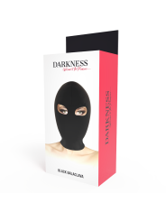 Maschera Fetish Bdsm Darkness Bondage Nera - DARKNESS BONDAGE - Maschere e Cappucci | erosidea.com