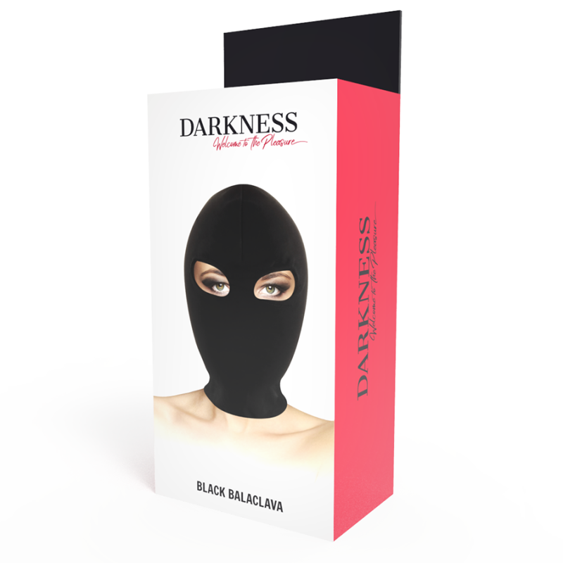 Maschera Fetish Bdsm Darkness Bondage Nera - DARKNESS BONDAGE - Maschere e Cappucci | erosidea.com