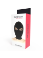 Maschera Fetish Bdsm Darkness Bondage Nera - DARKNESS BONDAGE - Maschere e Cappucci | erosidea.com