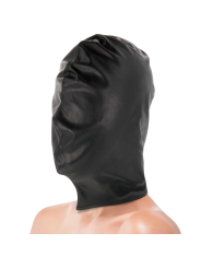 Darkness - Maschera Di Sottomissione Nera - DARKNESS BONDAGE - Maschere e Cappucci | erosidea.com