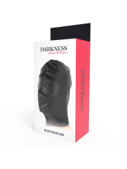 Darkness - Maschera Di Sottomissione Nera - DARKNESS BONDAGE - Maschere e Cappucci | erosidea.com