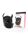 Darkness - Maschera Per Cani In Neoprene Con Muserola Rimovibile M - DARKNESS BONDAGE - Maschere e Cappucci | erosidea.com