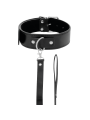 Darkness - Collana Postura Con Catena In Pelle - DARKNESS BONDAGE - Collari e Guinzagli | erosidea.com