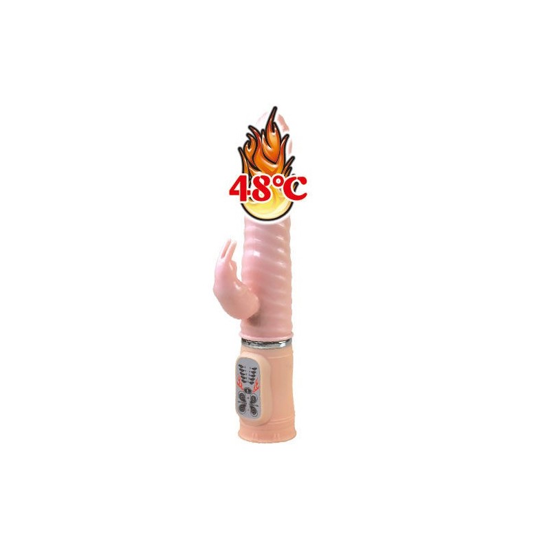 Vibratore Rabbit Heat Naught Riscaldante - BAILE - Vibratori Rabbit | erosidea.com