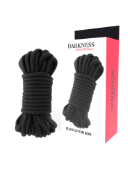 Darkness - Corda Giapponese 5 M Nera - DARKNESS BONDAGE - Corde e Nastri | erosidea.com