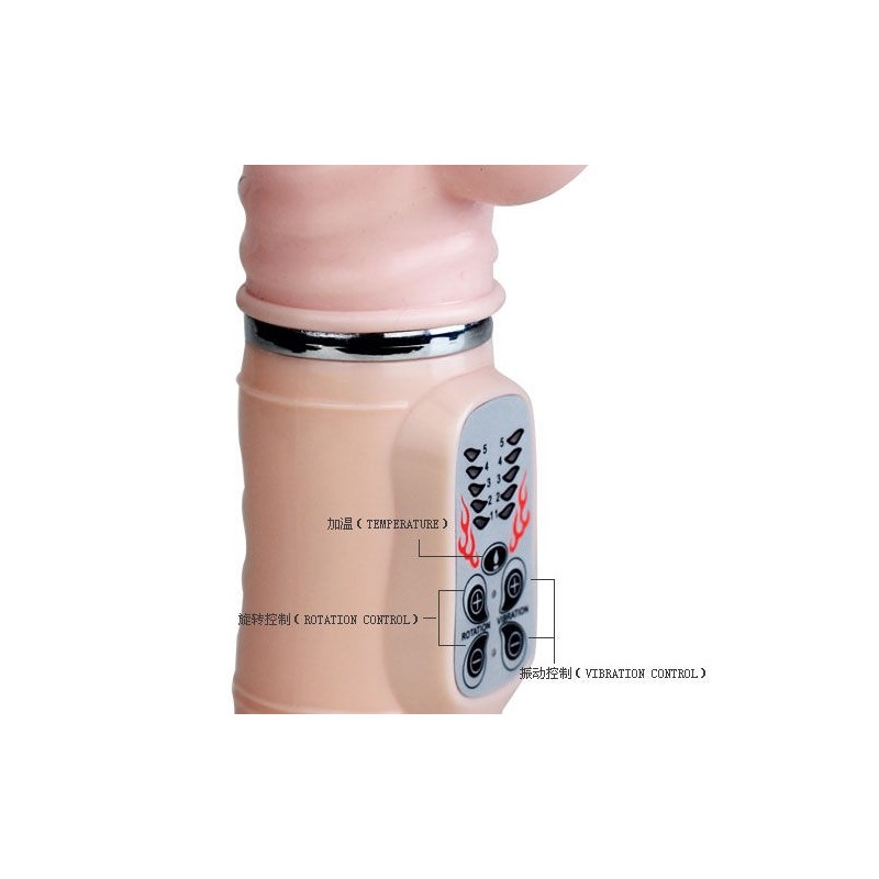 Vibratore Rabbit Heat Naught Riscaldante - BAILE - Vibratori Rabbit | erosidea.com