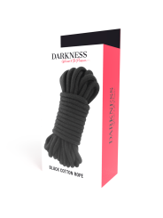Darkness - Corda Giapponese 5 M Nera - DARKNESS BONDAGE - Corde e Nastri | erosidea.com