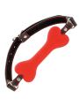 Darkness - Bavaglino In Silicone Red Bone - DARKNESS BONDAGE - Ball Gag e Bavagli | erosidea.com