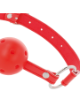 Darkness - Bavaglino Traspirante Rosso - DARKNESS BONDAGE - Ball Gag e Bavagli | erosidea.com