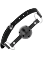 Darkness - Bavaglino Traspirante Nero - DARKNESS BONDAGE - Ball Gag e Bavagli | erosidea.com