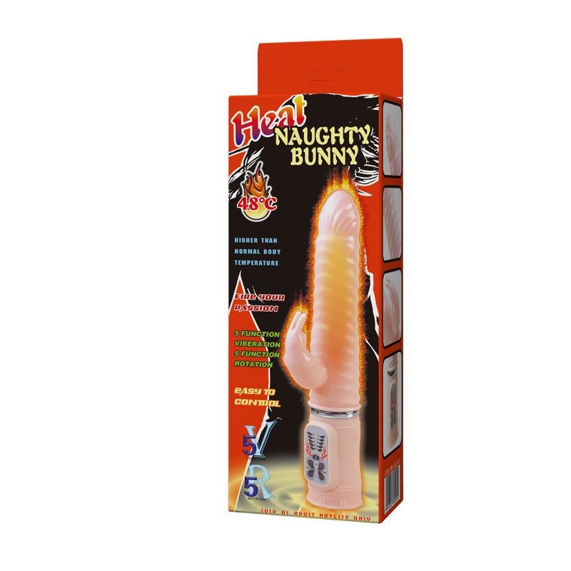 Vibratore Rabbit Heat Naught Riscaldante - BAILE - Vibratori Rabbit | erosidea.com