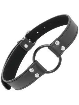 Kink - Bavaglio Lip 8 Cm Con Cinturino In Similpelle Rosso 63 X 2 Cm Regolabile 39-58 Cm - KINK COLLAR & GAG - Ball Gag e Bavagli | erosidea.com