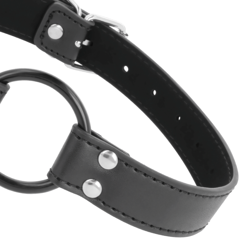 Darkness - Bavaglio Con Anello Diametro 36 Cm - DARKNESS BONDAGE - Ball Gag e Bavagli | erosidea.com