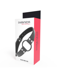 Darkness - Bavaglio Con Anello Diametro 36 Cm - DARKNESS BONDAGE - Ball Gag e Bavagli | erosidea.com