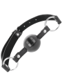 Darkness - Ball Gag Nera - DARKNESS BONDAGE - Ball Gag e Bavagli | erosidea.com