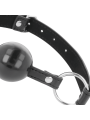 Darkness - Ball Gag Nera - DARKNESS BONDAGE - Ball Gag e Bavagli | erosidea.com