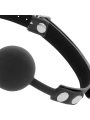 Darkness - Bavaglino In Silicone Nero - DARKNESS BONDAGE - Ball Gag e Bavagli | erosidea.com